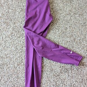 Nike Purple Dri-FIT Leggings